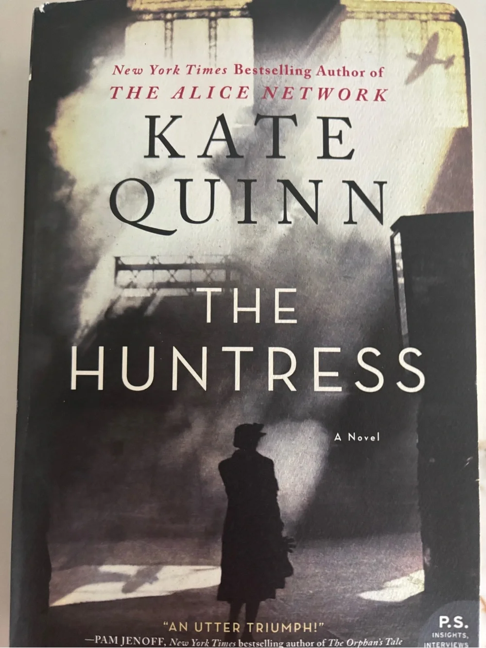 Kate Quinn The Huntress - soft cover book